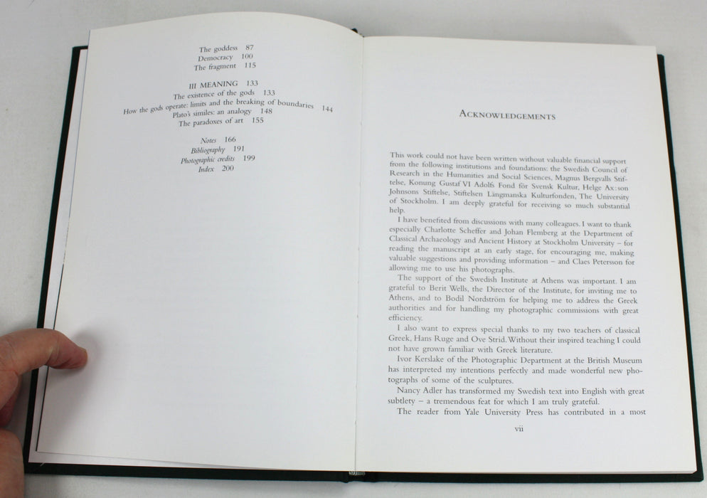 The Sculptures of the Parthenon, Margaretha Rossholm Lagerlof, 2000