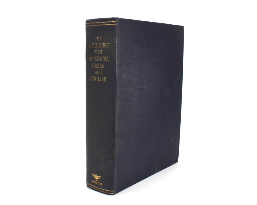 The Septuagint Version of the Old Testament and Apocrypha, Greek and English