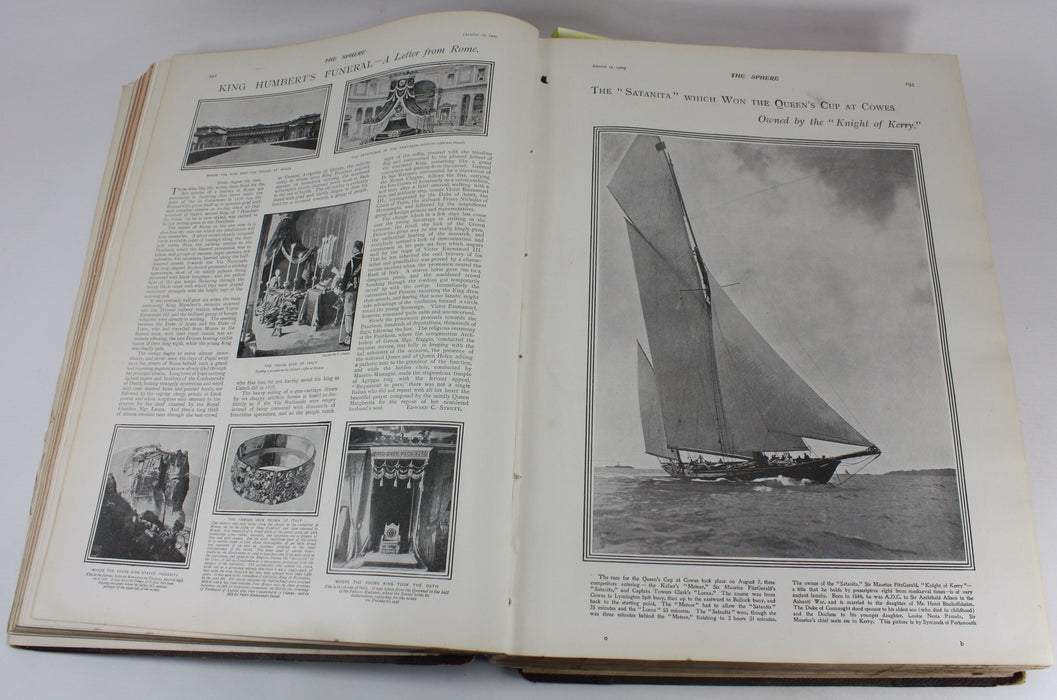 The Sphere; An Illustrated Newspaper for the Home, Vols. 2 and 3, July 7-Dec 29, 1900