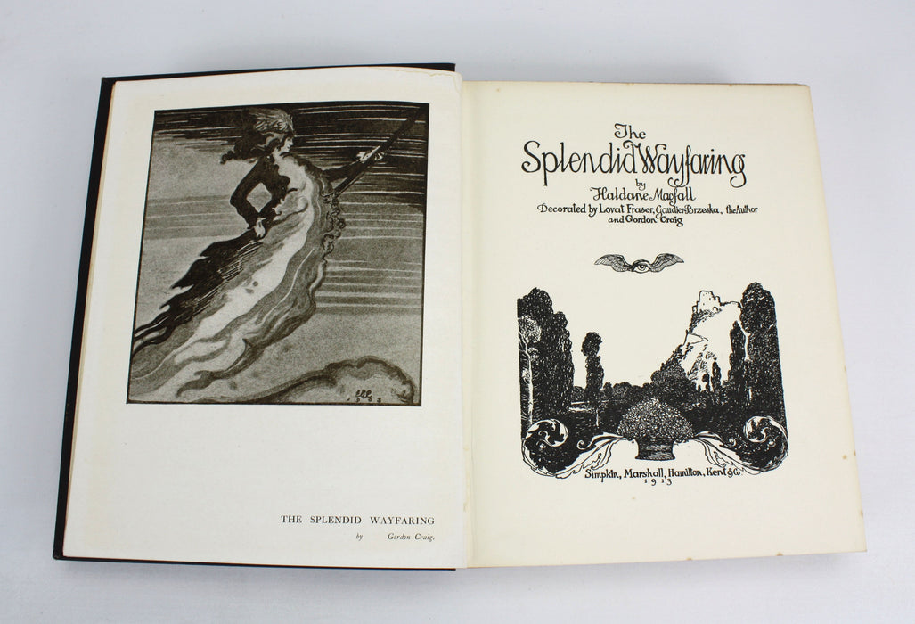The Splendid Wayfaring by Haldane Macfall. Lovat Fraser.