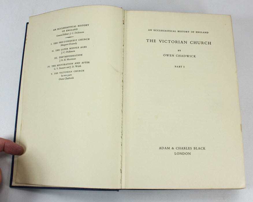 The Victorian Church, 2 Volume Set, by Owen Chadwick, 1966