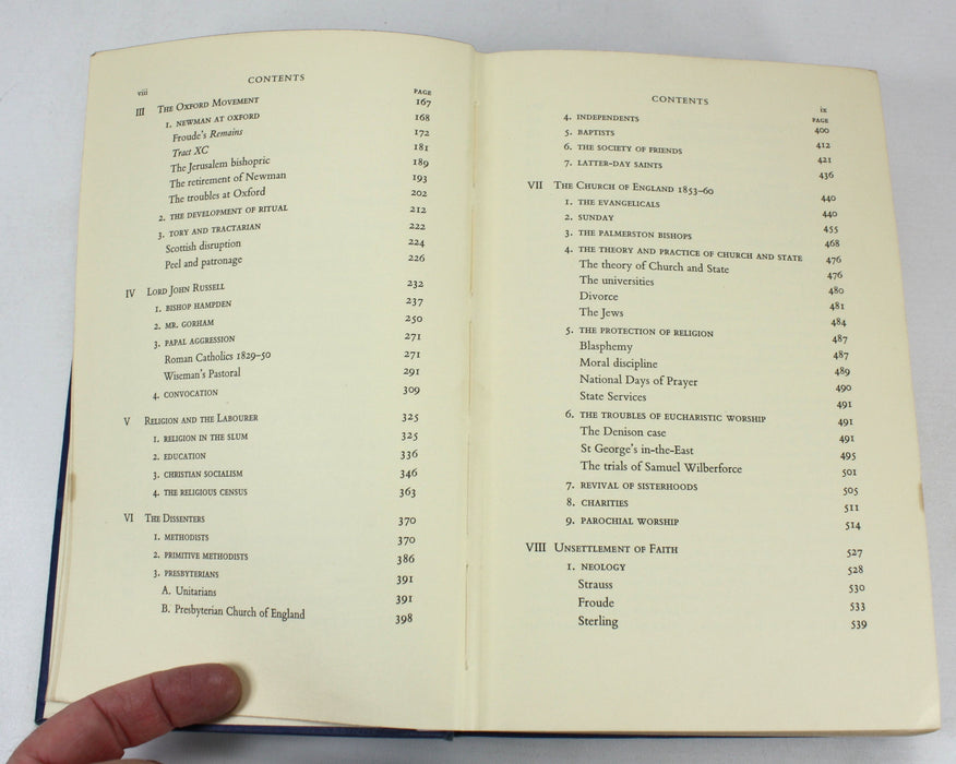 The Victorian Church, 2 Volume Set, by Owen Chadwick, 1966