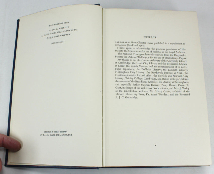 The Victorian Church, 2 Volume Set, by Owen Chadwick, 1966