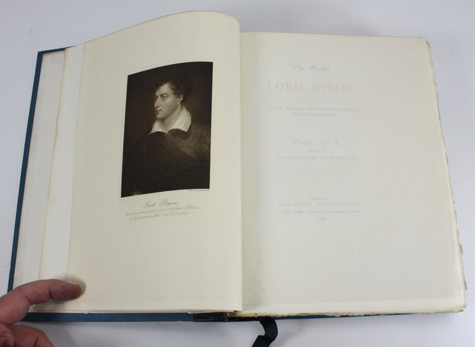 The Works of Lord Byron, 13 Volumes Complete, John Murray 1898-1901, Limited Edition.