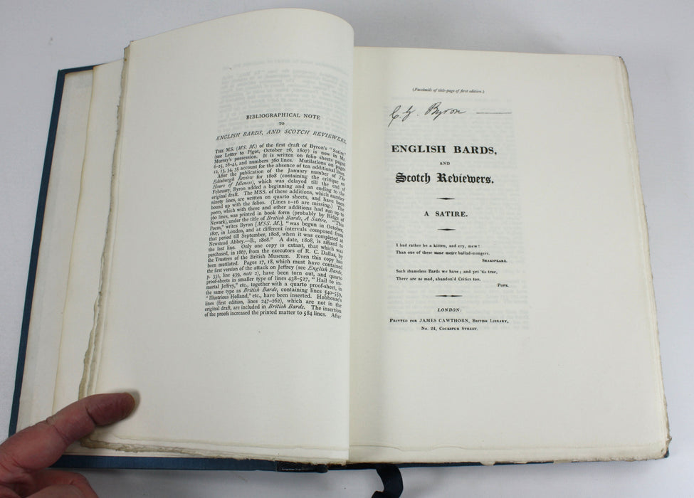 The Works of Lord Byron, 13 Volumes Complete, John Murray 1898-1901, Limited Edition.