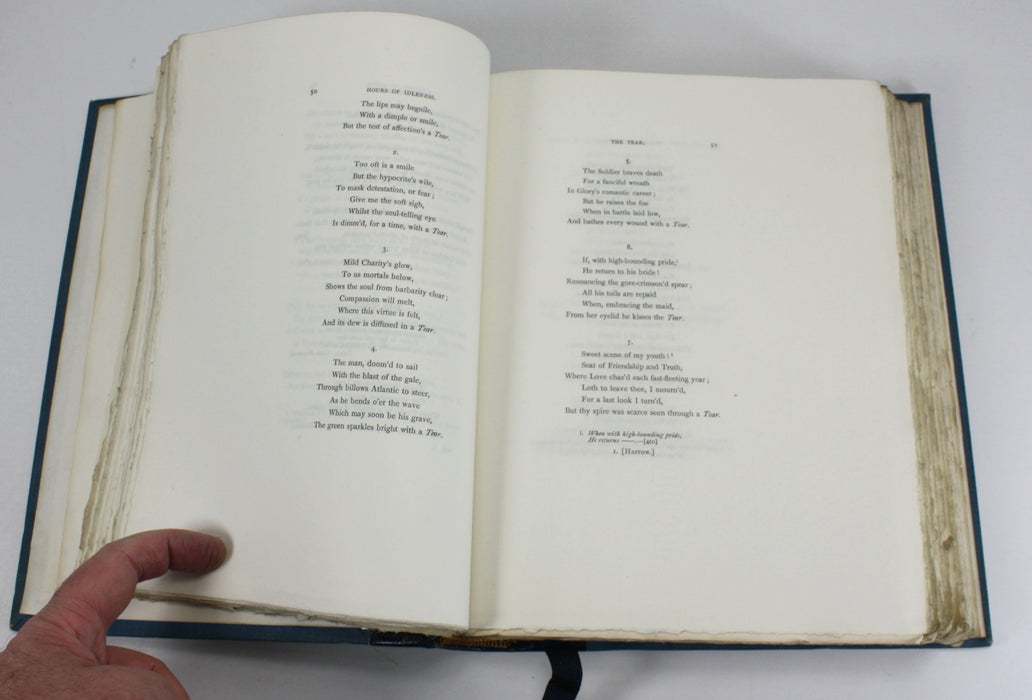 The Works of Lord Byron, 13 Volumes Complete, John Murray 1898-1901, Limited Edition.