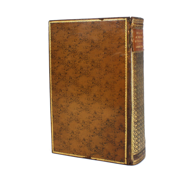 History of Spanish and Portuguese Literature by Frederick Bouterwek, trans. Thomasina Ross, 1823 first edition.