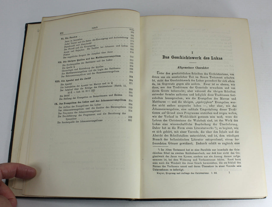 Ursprung und Anfänge des Christentums by Eduard Meyer, 3 Volumes complete, 1921-1923