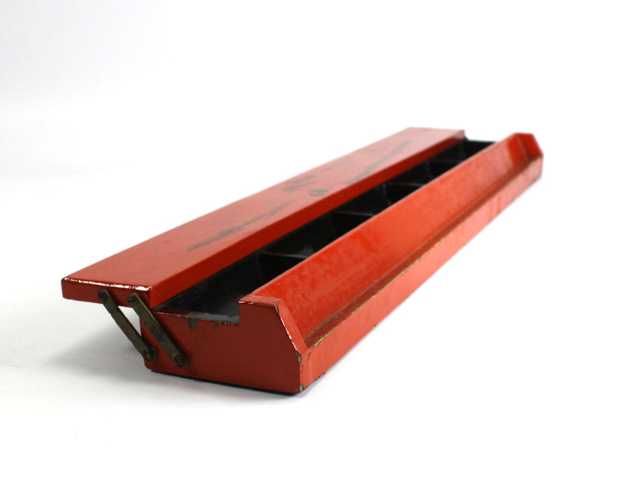 Vintage Chinese Mahjong Gaming Tile Holder Set - also Scrabble, Dominoes. Set B. Tile Rack.
