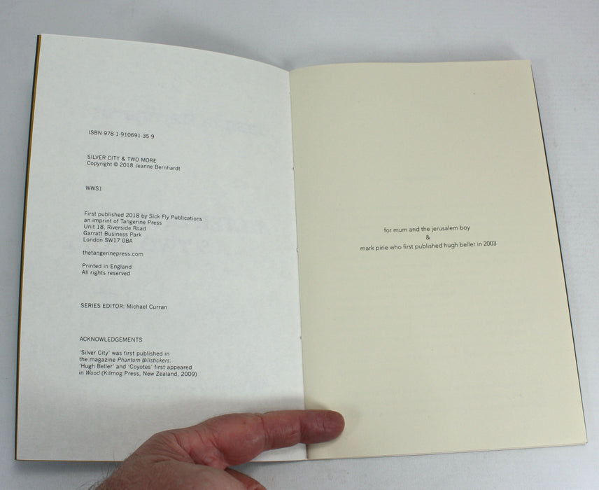 Walking Wounded Series, 6 Signed Handsewn Chapbooks, Tangerine Press 2018, Limited edition, Private Press