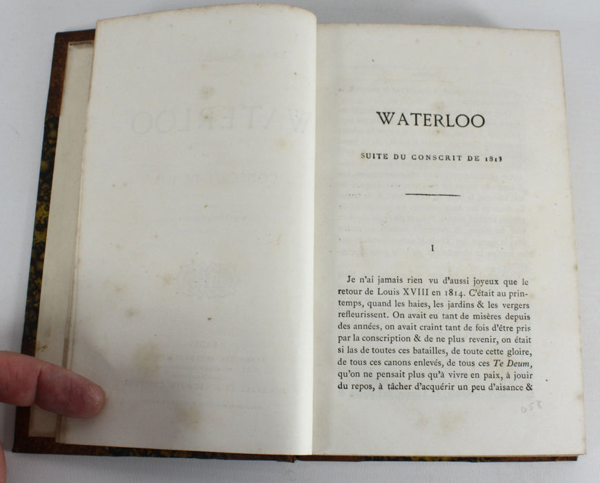 Waterloo, Suite du Conscrit de 1813, Erckmann-Chatrian, c. 1870