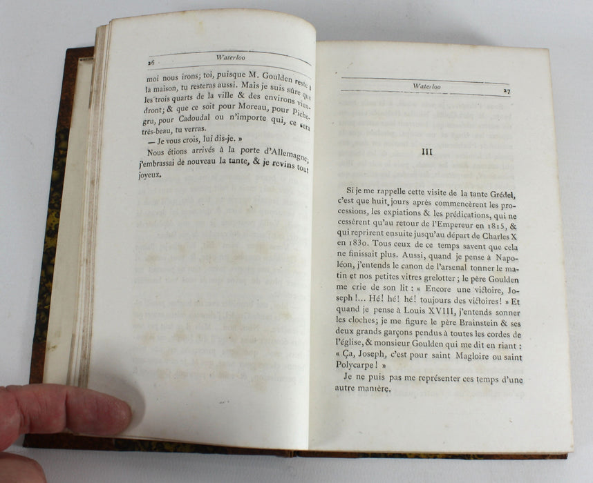 Waterloo, Suite du Conscrit de 1813, Erckmann-Chatrian, c. 1870