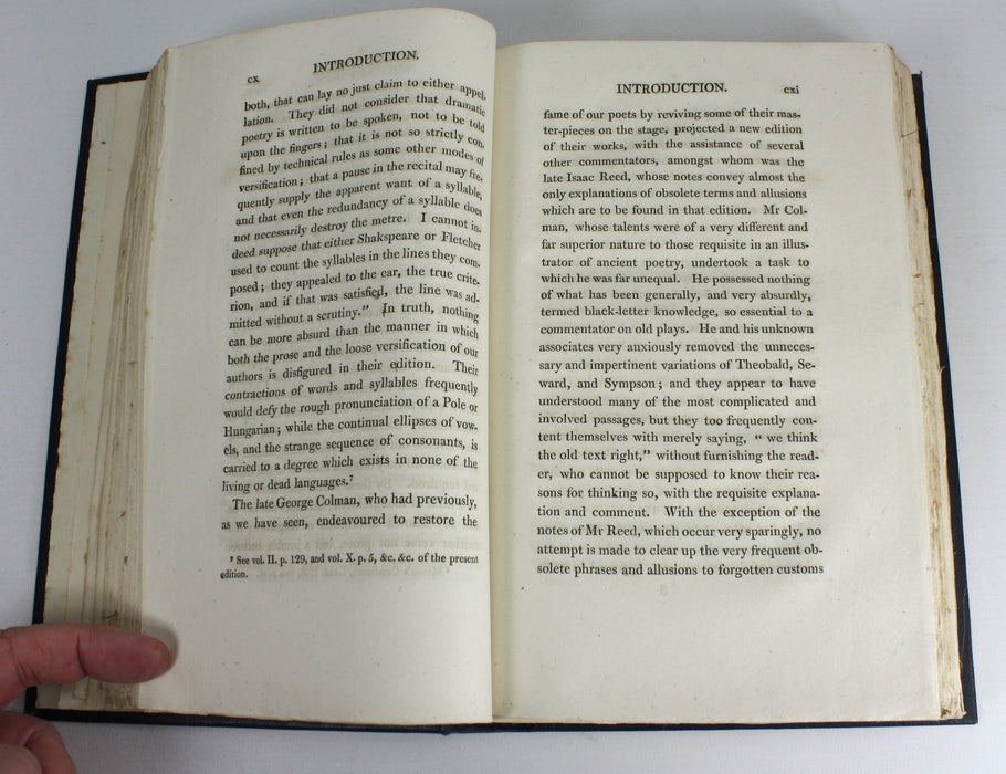The Works of Beaumont and Fletcher, Henry Weber, 14 Volume Set 1812