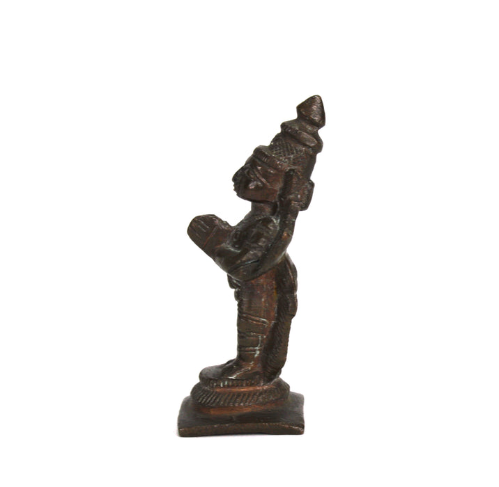 Antique bronze Garuda statue, India, 7.5cm high