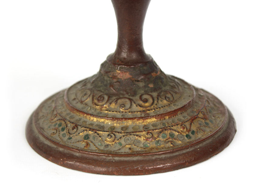 Burmese Kalat lacquerware pedestal, late 19th Century.