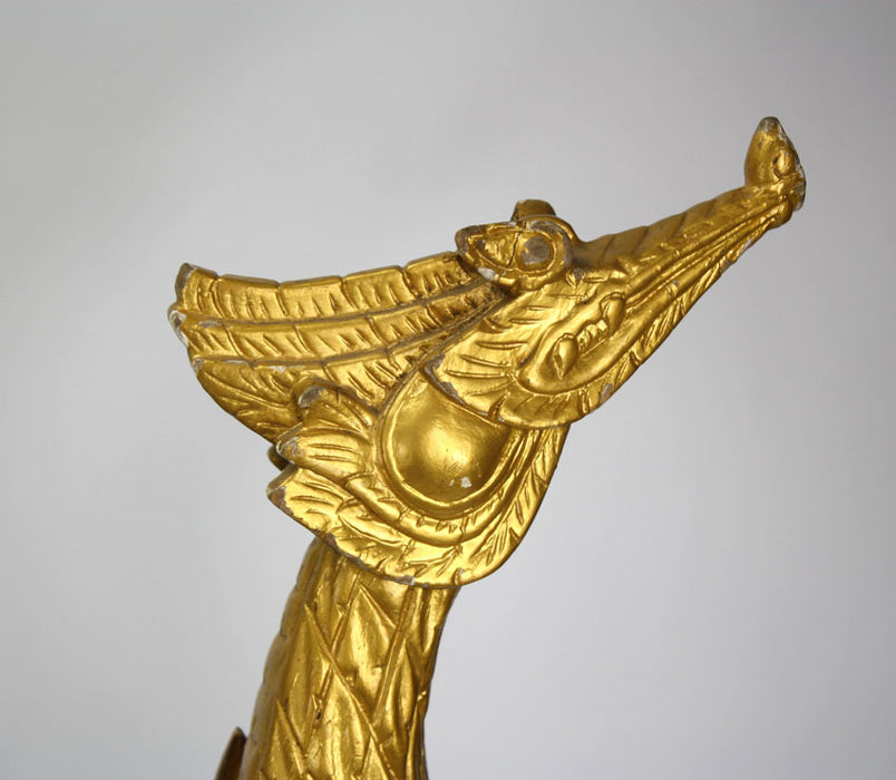 Antique Thai Suphannahong Royal Barge Table Centrepiece