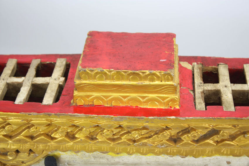 Antique Thai Suphannahong Royal Barge Table Centrepiece