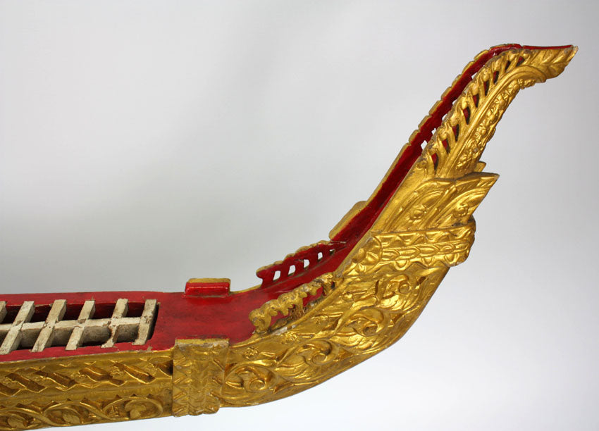 Antique Thai Suphannahong Royal Barge Table Centrepiece