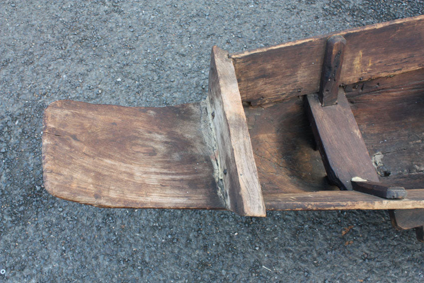Authentic Full Size Antique Burmese Wooden Boat