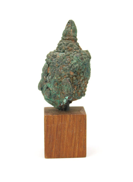 Antique Thai bronze Buddha head