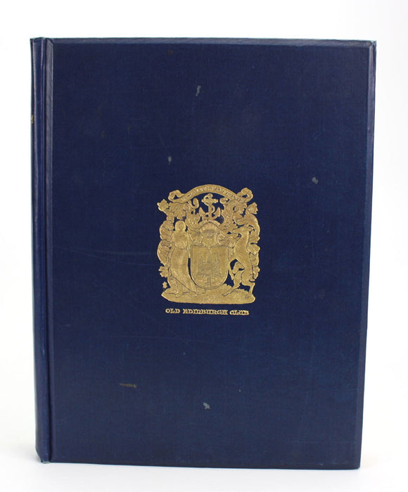 The Book of the Old Edinburgh Club, XX, 1935