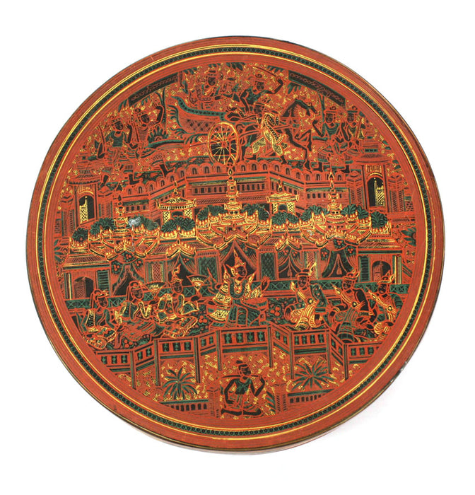 Antique Burmese betel box, Kun-it, circa 1920