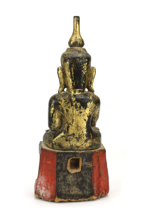 19th Century, Burmese Shan Buddha, 26.5cm high