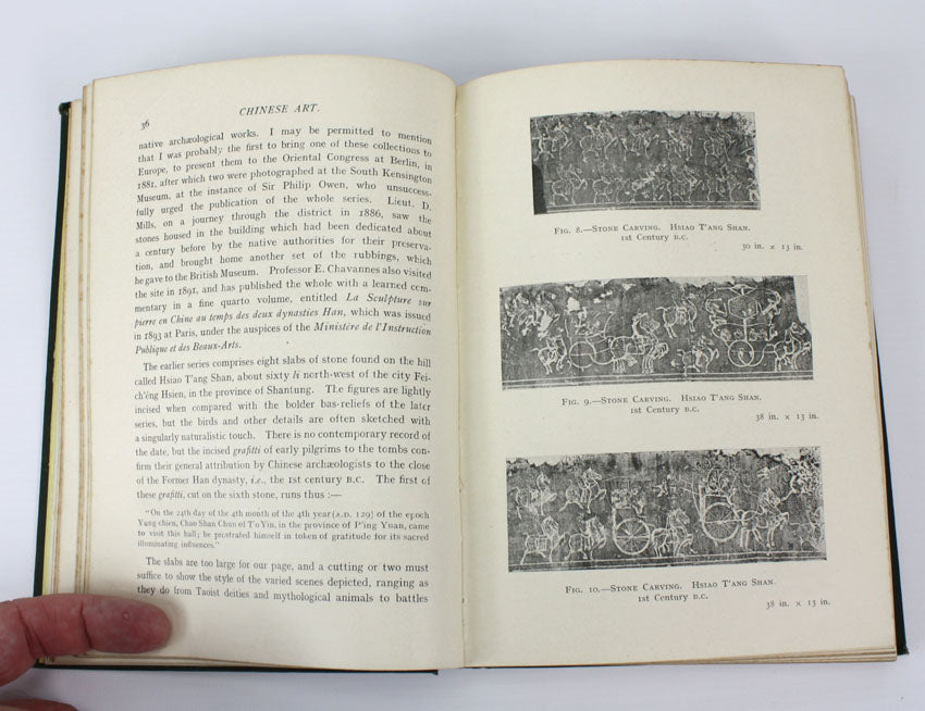 Chinese Art by Stephen Bushell, 2 volume set, 1907, 1909. Victoria and Albert Museum Art Handbook.