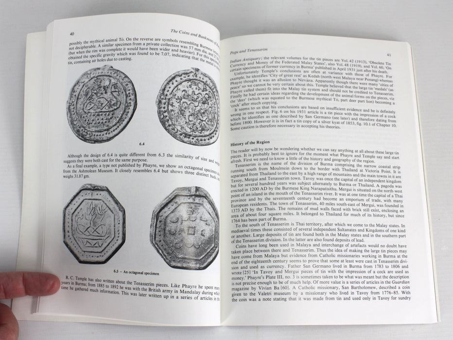 Coins and Banknotes of Burma, Robinson & Shaw