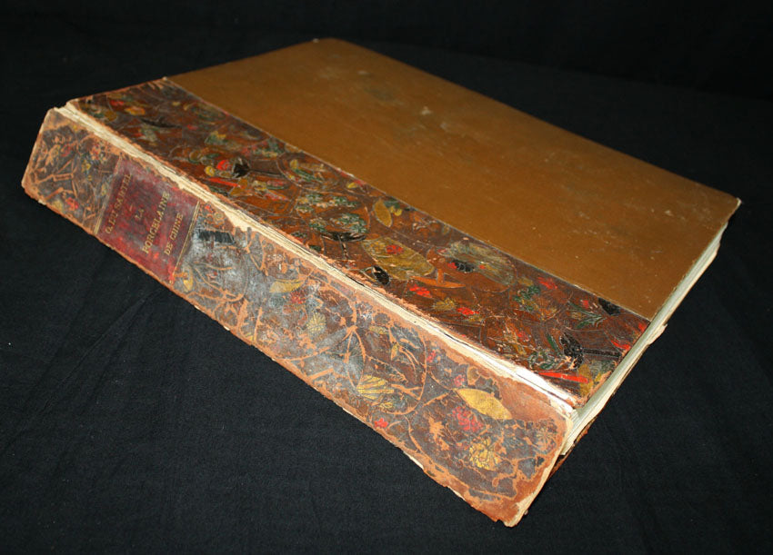 La Porcelaine de Chine by O. du Sartel, 1881, 1st edition, incomplete