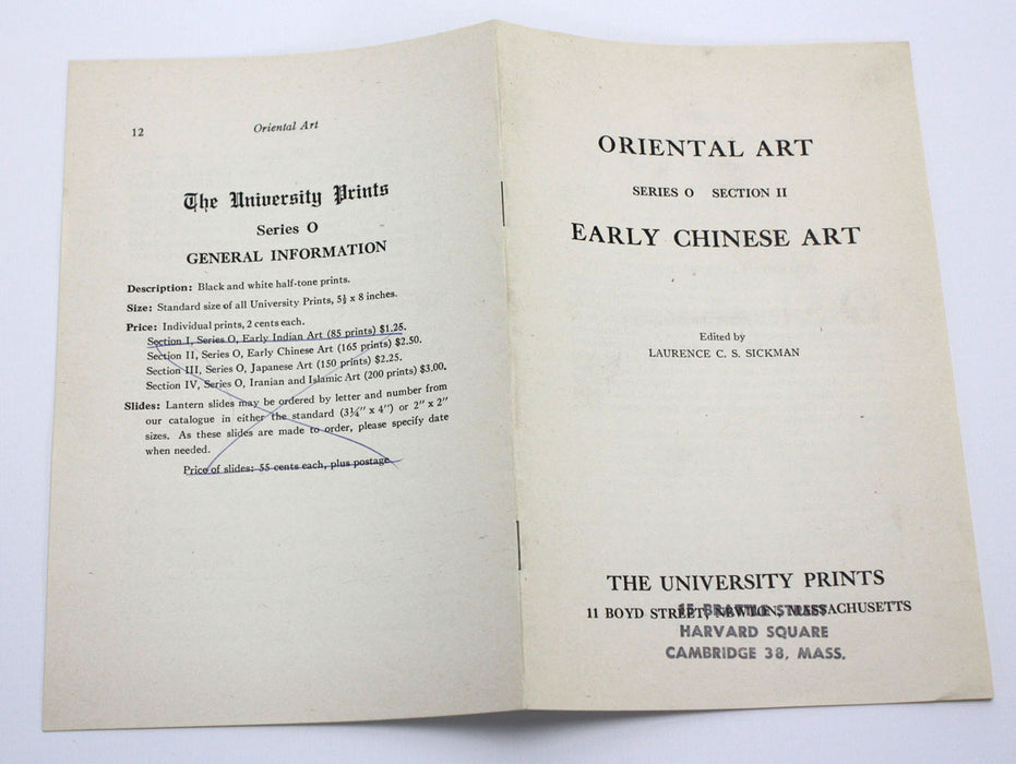 Early Chinese Art, edited by Laurence Sickman, 3rd edition