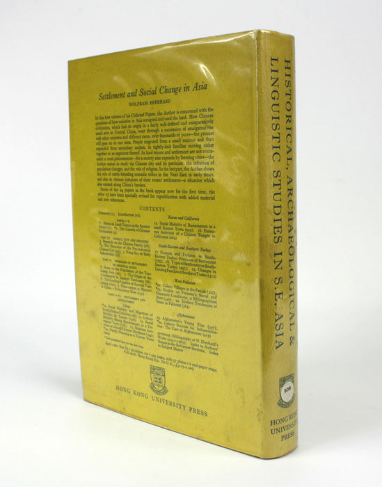 Symposium on Historical, Archaeological and Linguistic Studies, Limited edition, 1967