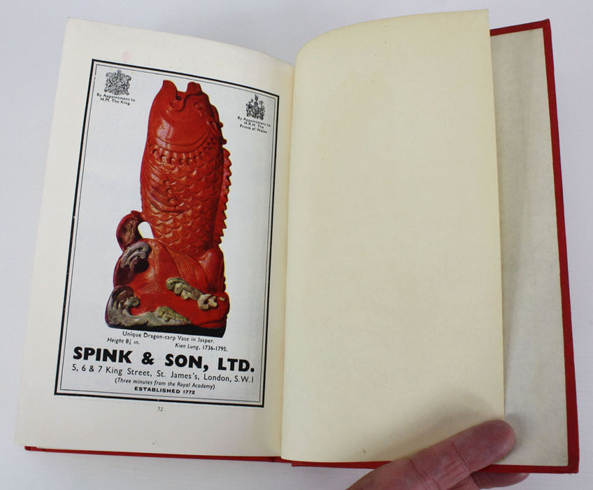Catalogue of the International Exhibition of Chinese Art, Royal Academy of Arts, November 1935-6, Illustrated Hardback