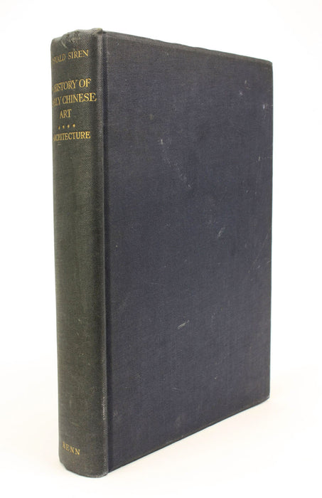 Osvald Siren, A History of Early Chinese Art: Architecture, 1930 first edition