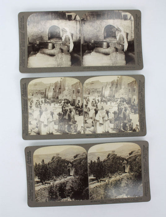 Palestine Through the Stereoscope, 1900-1901, Complete Set