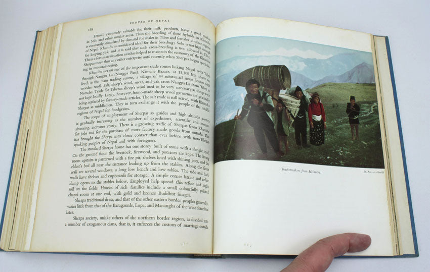 People of Nepal by Dor Bahadur Bista, 1st limited edition, 1967