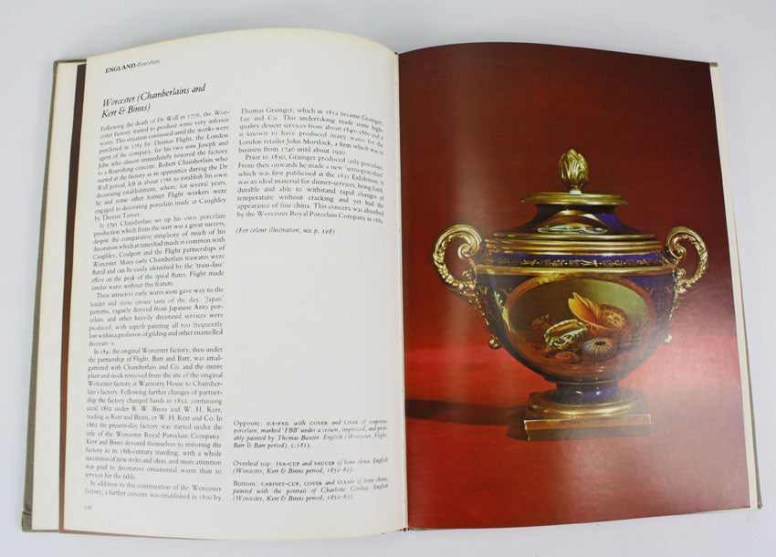 Pottery and Porcelain Tablewares, John P Cushion, 1976 1st edition.