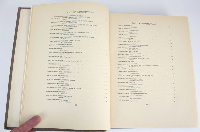 The Wares of the Ming Dynasty, R L Hobson, 1923, limited 1st edition of 1,500 copies