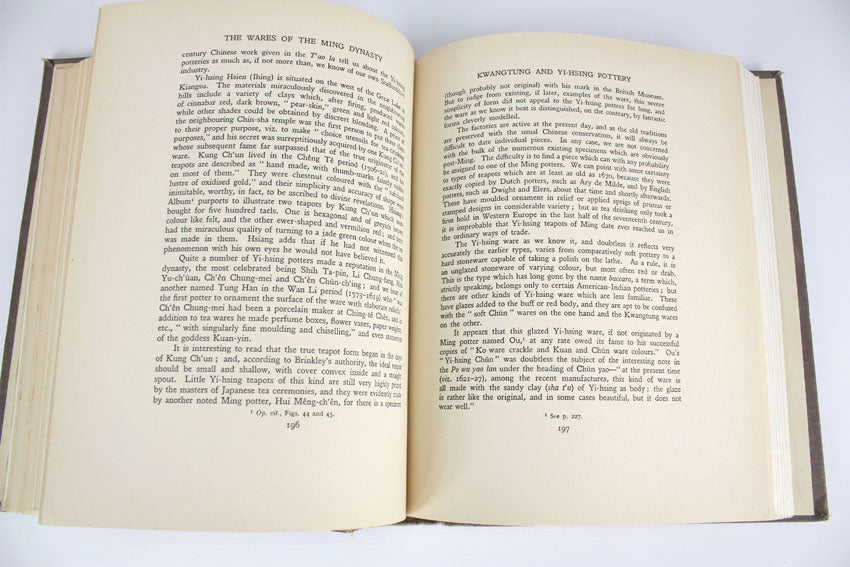 The Wares of the Ming Dynasty, R L Hobson, 1923, limited 1st edition of 1,500 copies