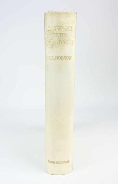The Wares of the Ming Dynasty, R L Hobson, 1923, very rare vellum bound signed limited first edition - 1 of only 24 copies offered for sale.