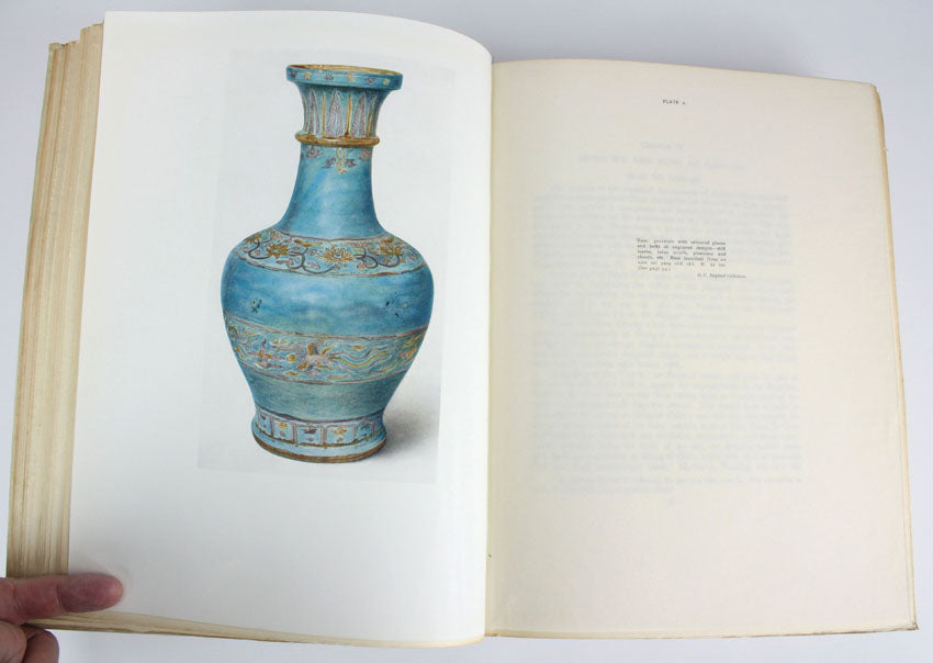 The Wares of the Ming Dynasty, R L Hobson, 1923, very rare vellum bound signed limited first edition - 1 of only 24 copies offered for sale.