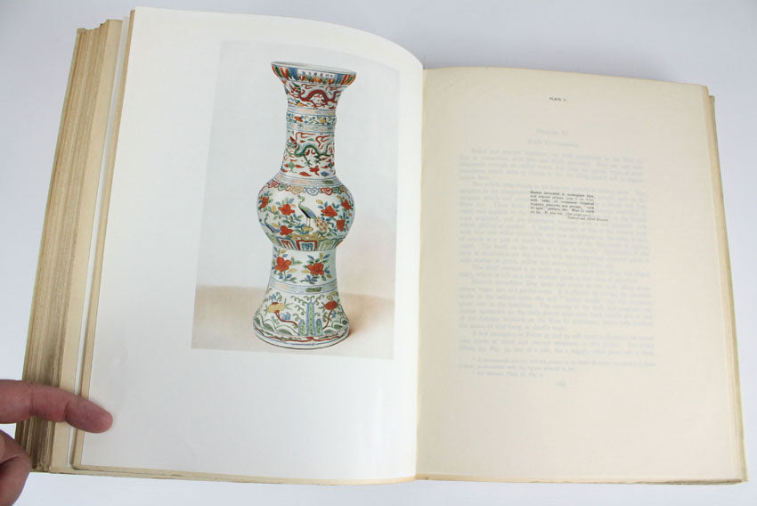 The Wares of the Ming Dynasty, R L Hobson, 1923, very rare vellum bound signed limited first edition - 1 of only 24 copies offered for sale.