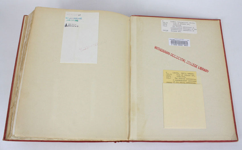 The Chinese Exhibition, A Commemorative Catalogue, Royal Academy of Arts, November 1935 - March 1936 – deluxe illustrated catalogue, 1st edition