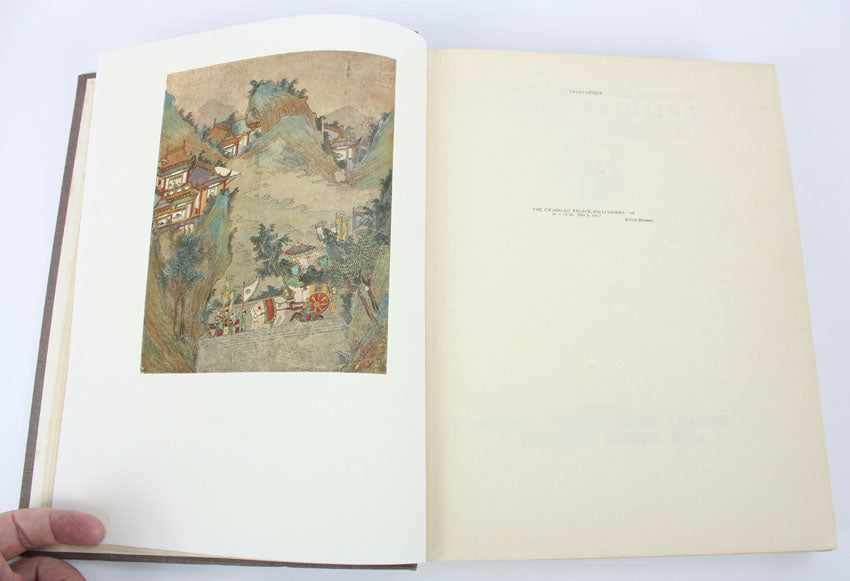 An Introduction to the study of Chinese Painting by Arthur Waley, 1st edition, 1923.