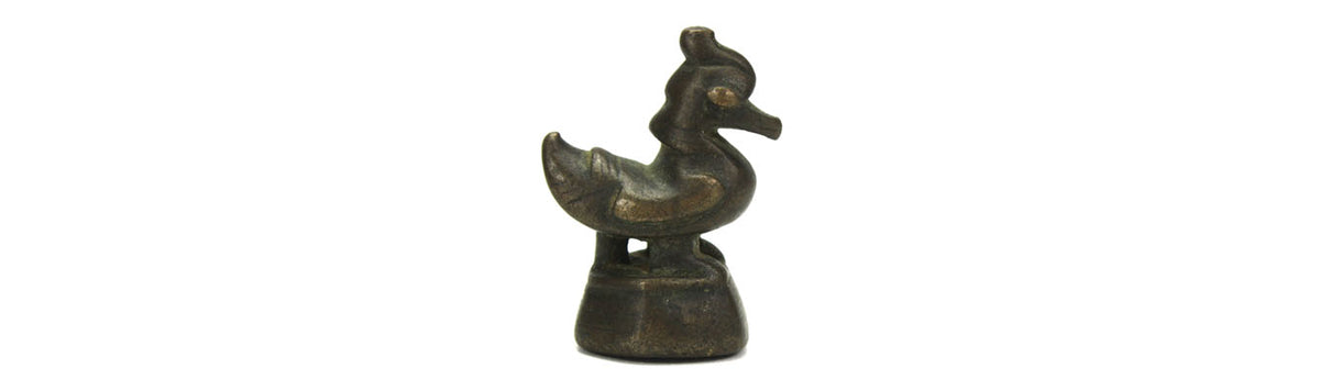 Shop for authentic original bronze opium weights from Burma