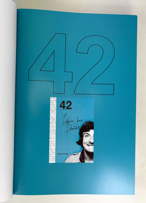 42; The Wildly Improbable Ideas of Douglas Adams, Kevin Jon Davies, Signed Collector's Edition, with wraparound poster