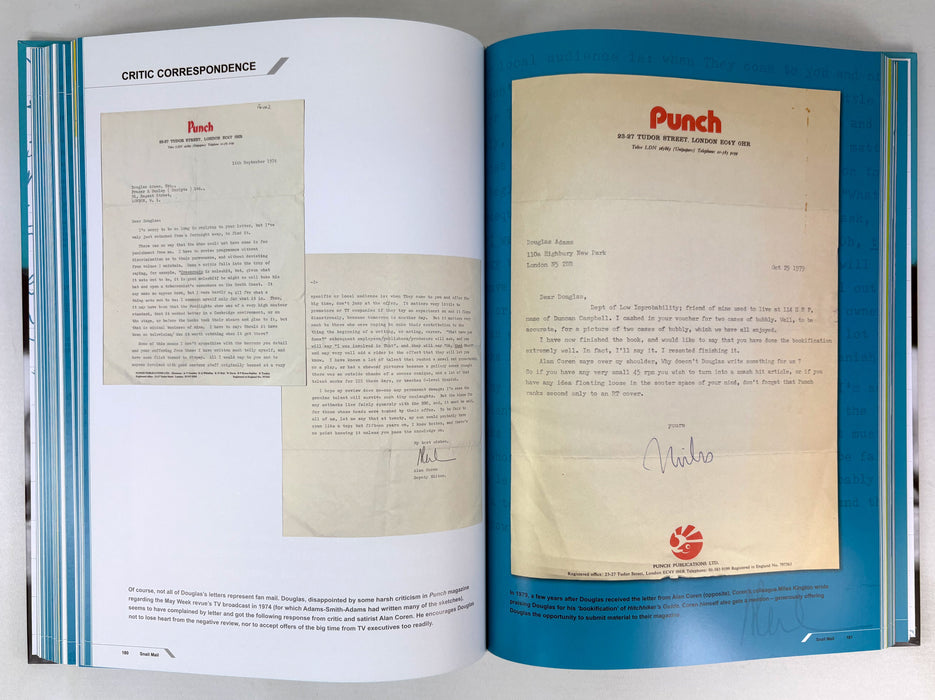 42; The Wildly Improbable Ideas of Douglas Adams, Kevin Jon Davies, Signed Collector's Edition, with wraparound poster