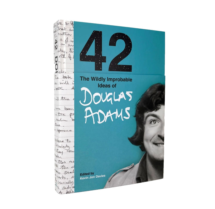 42; The Wildly Improbable Ideas of Douglas Adams, Kevin Jon Davies, Signed Collector's Edition, with wraparound poster