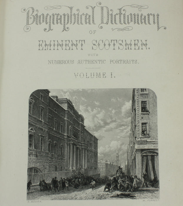 A Biographical Dictionary of Eminent Scotsmen, Illustrated by Numerous Authentic Portraits on Steel, Rev. Thomas Thomson, 1872