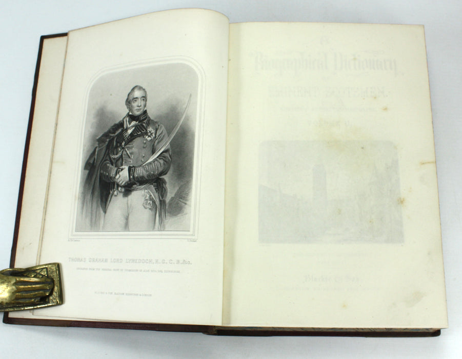 A Biographical Dictionary of Eminent Scotsmen, Illustrated by Numerous Authentic Portraits on Steel, Rev. Thomas Thomson, 1872